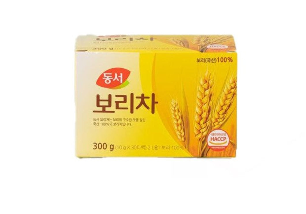 Dongsuh - 韓國人氣暢銷飲品健康大麥荼包 |烘 焙沖泡茉|辦公室下午茶 I 莱味甘美清香 去油膩清 積滯 （30g x10包）